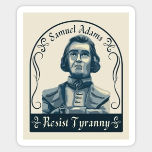 Samuel Adams Portrait and Quote Magnet